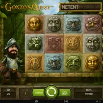 SpinMills - Gonzo's Quest Slot Game by NetEnt