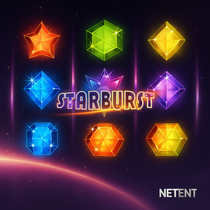 SpinMills - Starburst Slot Game by NetEnt